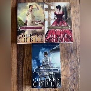 Colleen Coble Mercy Falls complete series 1 2 3 Lightkeepers Daughter Ball Bride
